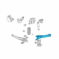 OEM 2005 Ford Excursion Radius Arm Diagram - 5C7Z-3A360-AA