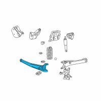 OEM 2008 Ford F-350 Super Duty I-Beam Diagram - 7C3Z-3007-A