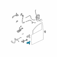 OEM 2005 Honda CR-V Hinge, Right Front Door (Lower) Diagram - 67420-S3N-003ZZ