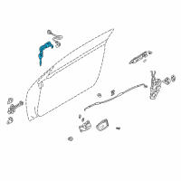 OEM 2005 Dodge Stratus Cylinder Lock-Door Lock Diagram - MN133163