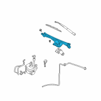 OEM 2007 Ford Explorer Sport Trac Linkage Diagram - 7L2Z-17566-AA