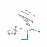 OEM 2007 Ford Explorer Hose Assembly Diagram - 3L2Z-17K605-AA