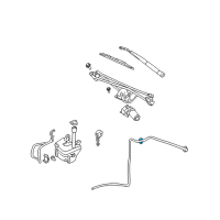 OEM 2004 Lincoln Aviator Connector Diagram - F2TZ-17A601-A