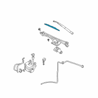 OEM 2003 Lincoln Aviator Front Blade Diagram - 1L2Z-17528-AB