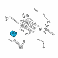 OEM 2022 Lexus RX450hL Motor Sub-Assy, Blower Diagram - 87103-28111