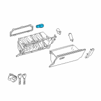 OEM 2022 Lexus RX350 Lamp Assembly, Interior Diagram - 81080-58100