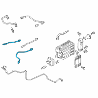 OEM 2012 Ford F-150 Upper Oxygen Sensor Diagram - 8F9Z-9F472-G