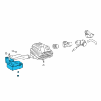 OEM Hyundai Sonata Duct-Air Intake Diagram - 28220-3D000