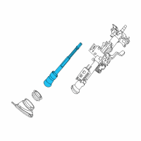 OEM 2016 Nissan Maxima Joint Assy-Steering Column, Lower Diagram - 48080-3TA0A