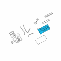 OEM 2010 Ford Mustang Valve Cover Diagram - 7R3Z-6582-AA