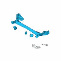 OEM 2011 Kia Forte Koup TORSION Axle Diagram - 551001M102