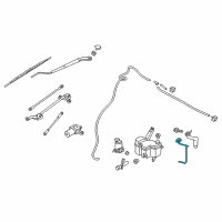 OEM 2016 Chevrolet City Express Reservoir Cap Diagram - 19317256