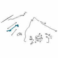 OEM Chevrolet City Express Front Transmission Diagram - 19316479