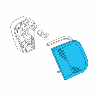 OEM 2005 BMW 325Ci Rear Light In Trunk Lid, Left Diagram - 63-21-6-920-705