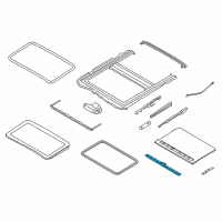 OEM Handle Fan Strip Diagram - 54-10-7-309-636