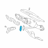 OEM 2015 Toyota Prius C Exhaust Manifold Gasket Diagram - 25634-21020