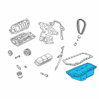 OEM 1997 Buick LeSabre Pan Asm-Oil Diagram - 12563240