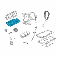 OEM 1998 Oldsmobile 88 Intake Manifold Diagram - 19417844