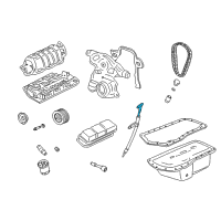 OEM Oldsmobile Intrigue Dipstick Diagram - 12574823