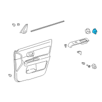 OEM Scion Lock Switch Diagram - 84930-12250