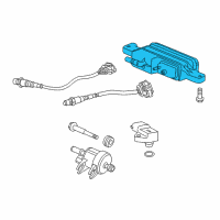 OEM Chevrolet SS Vapor Canister Diagram - 92267003