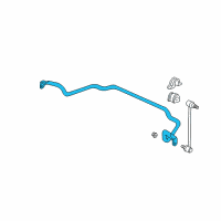 OEM 2003 Honda Pilot Spring, Front Stabilizer Diagram - 51300-S3V-A01