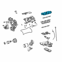 OEM 2019 Lexus LS500 Manifold, Intake Diagram - 17111-70140