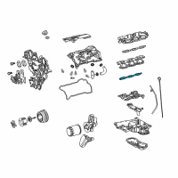 OEM 2018 Lexus LS500 Gasket, Intake Manifold Diagram - 17177-70061