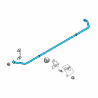 OEM 2018 Ford Focus Stabilizer Bar Diagram - G1FZ-5A772-A