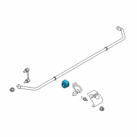 OEM 2017 Ford Focus Bushings Diagram - G1FZ-5493-A