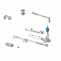 OEM 1999 Honda Odyssey Body Unit, Valve Diagram - 53640-S0X-A02