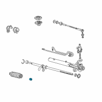 OEM 2001 Honda Odyssey Mounting Bush Diagram - 53685-S0X-A01