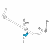 OEM 2017 BMW 540i xDrive Stabilizer Support Diagram - 31-35-6-861-472