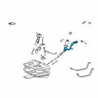 OEM 2003 Hyundai XG350 Air Filter Assembly Diagram - 31453-3F000