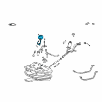 OEM 2004 Hyundai XG350 Hose-Fuel Pump Diagram - 31116-38201