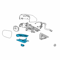 OEM 2015 Cadillac ATS Turn Signal Lamp Diagram - 23453749