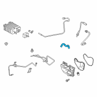 OEM 2015 Ford Fiesta Hose Diagram - BE8Z-6N664-A