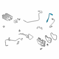 OEM 2018 Ford Fiesta Upper Oxygen Sensor Diagram - AE8Z-9F472-B