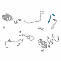 OEM 2013 Ford Fiesta Upper Oxygen Sensor Diagram - AE8Z-9F472-B