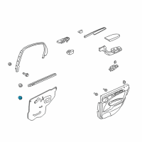 OEM 2011 Honda Element Screw, Grommet (5.23) Diagram - 91561-S5P-A01