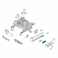 OEM 2018 Lincoln MKC Seat Switch Diagram - DG9Z-14A701-ABJ