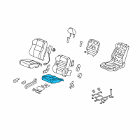 OEM Acura RDX Pad, Right Front Seat Cushion Diagram - 81137-STK-A01