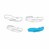 OEM 2018 Ford Escape Reading Lamp Assembly Diagram - CJ5Z-13776-DB