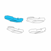 OEM 2019 Ford Escape Dome Lamp Diagram - CJ5Z-13776-GC