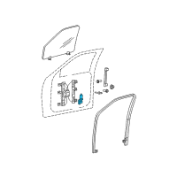 OEM 2005 Lincoln Aviator Motor Diagram - 6L2Z-7823394-AB