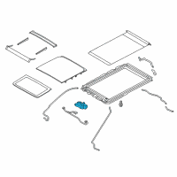 OEM 2017 Lincoln MKC Motor Diagram - EJ7Z-15790-B