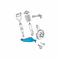 OEM 2003 Ford Expedition Lower Control Arm Diagram - 6L1Z-3078-AA
