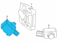 OEM 2016 Toyota Tacoma Alarm Module Diagram - 89343-04010