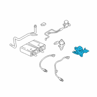 OEM 2006 Mercury Mariner Valve Diagram - YL8Z-9C915-AA