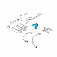 OEM Ford Escape EGR Valve Diagram - XS8Z-9D475-DA